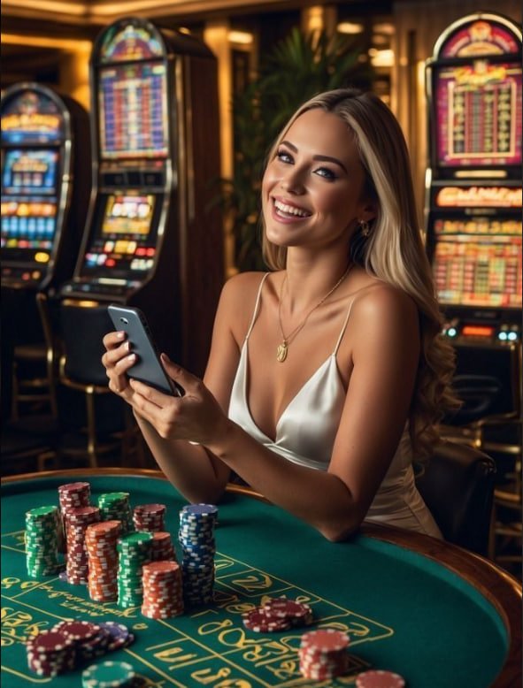 Meja Infinite Blackjack di java slot menampilkan dealer HD, kontrol taruhan, dan papan strategi